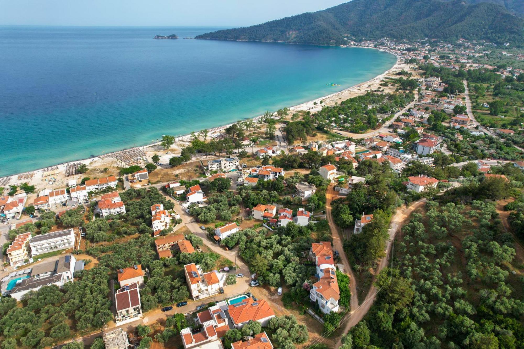 Villa Finikas Thassos Golden Beach クリッシ・アモウディア エクステリア 写真