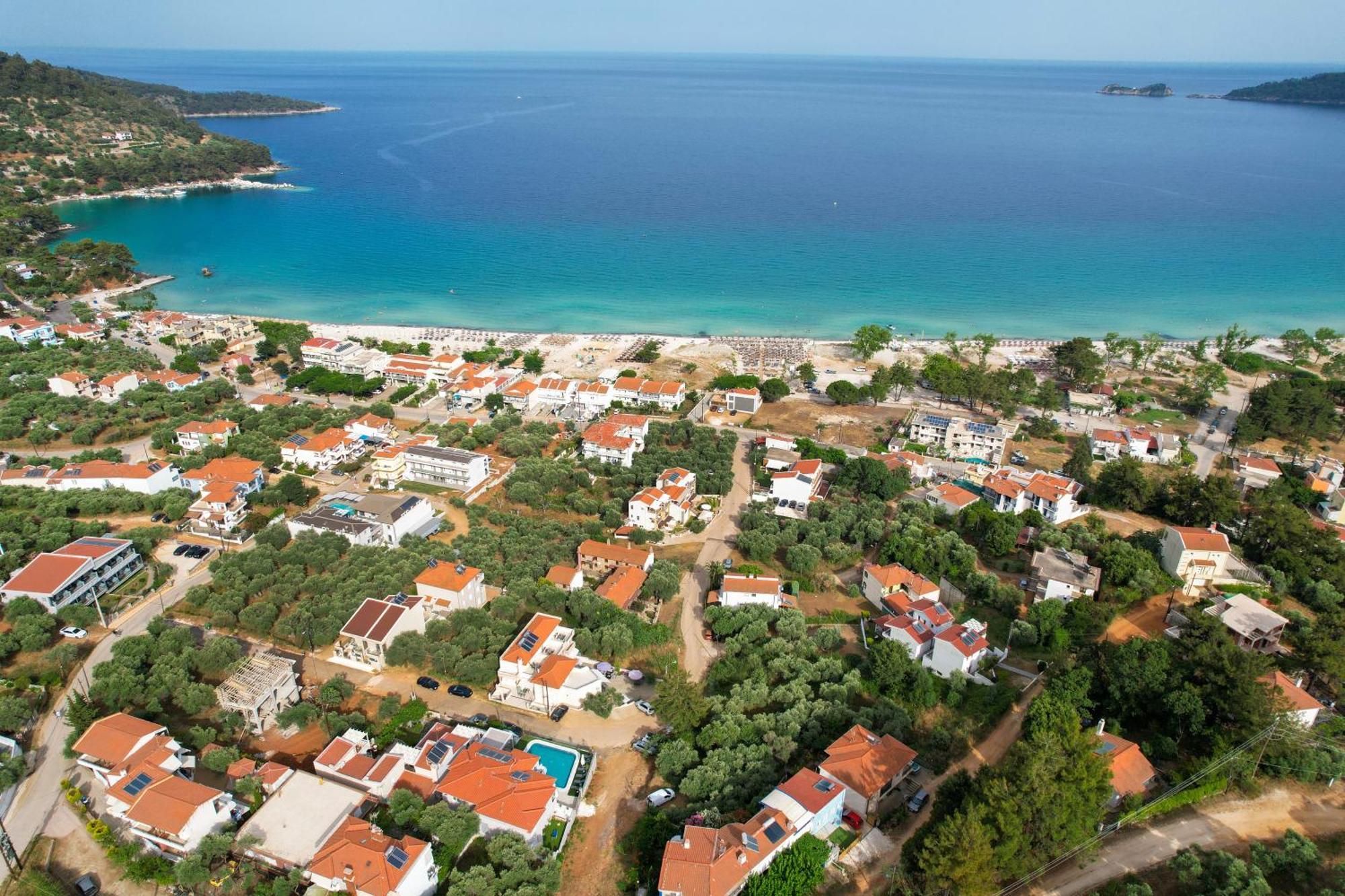 Villa Finikas Thassos Golden Beach クリッシ・アモウディア エクステリア 写真