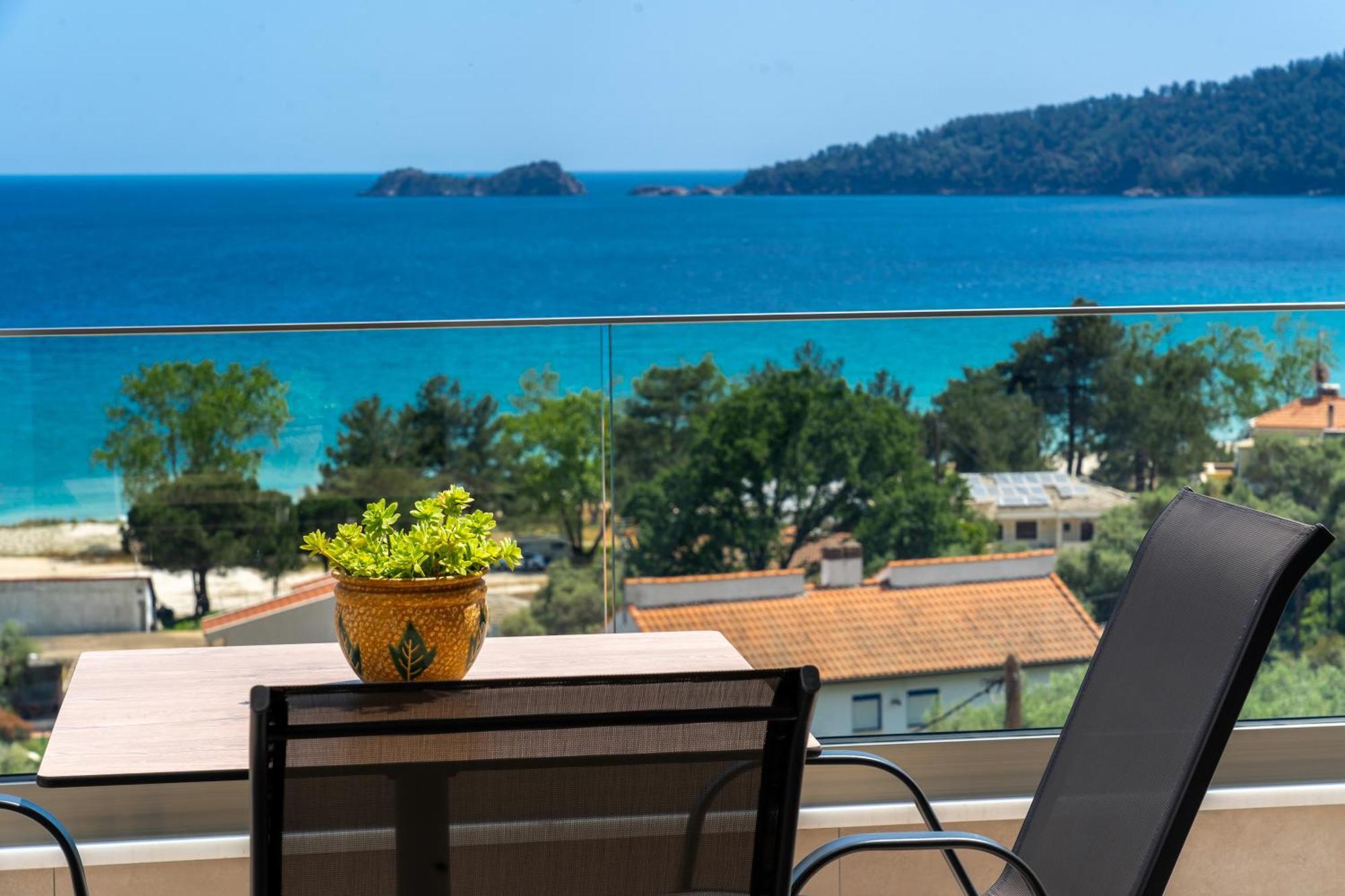 Villa Finikas Thassos Golden Beach クリッシ・アモウディア エクステリア 写真