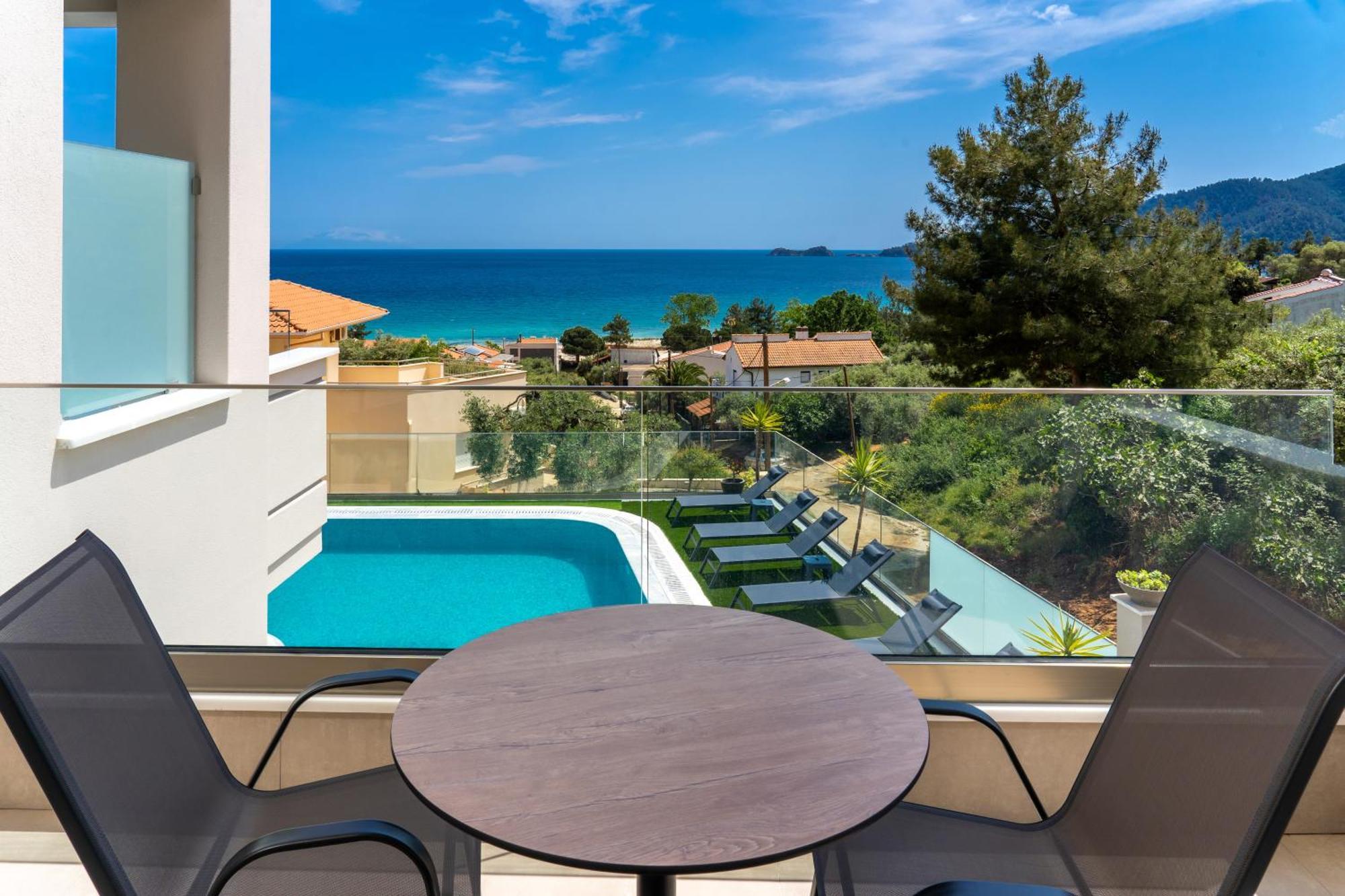 Villa Finikas Thassos Golden Beach クリッシ・アモウディア エクステリア 写真