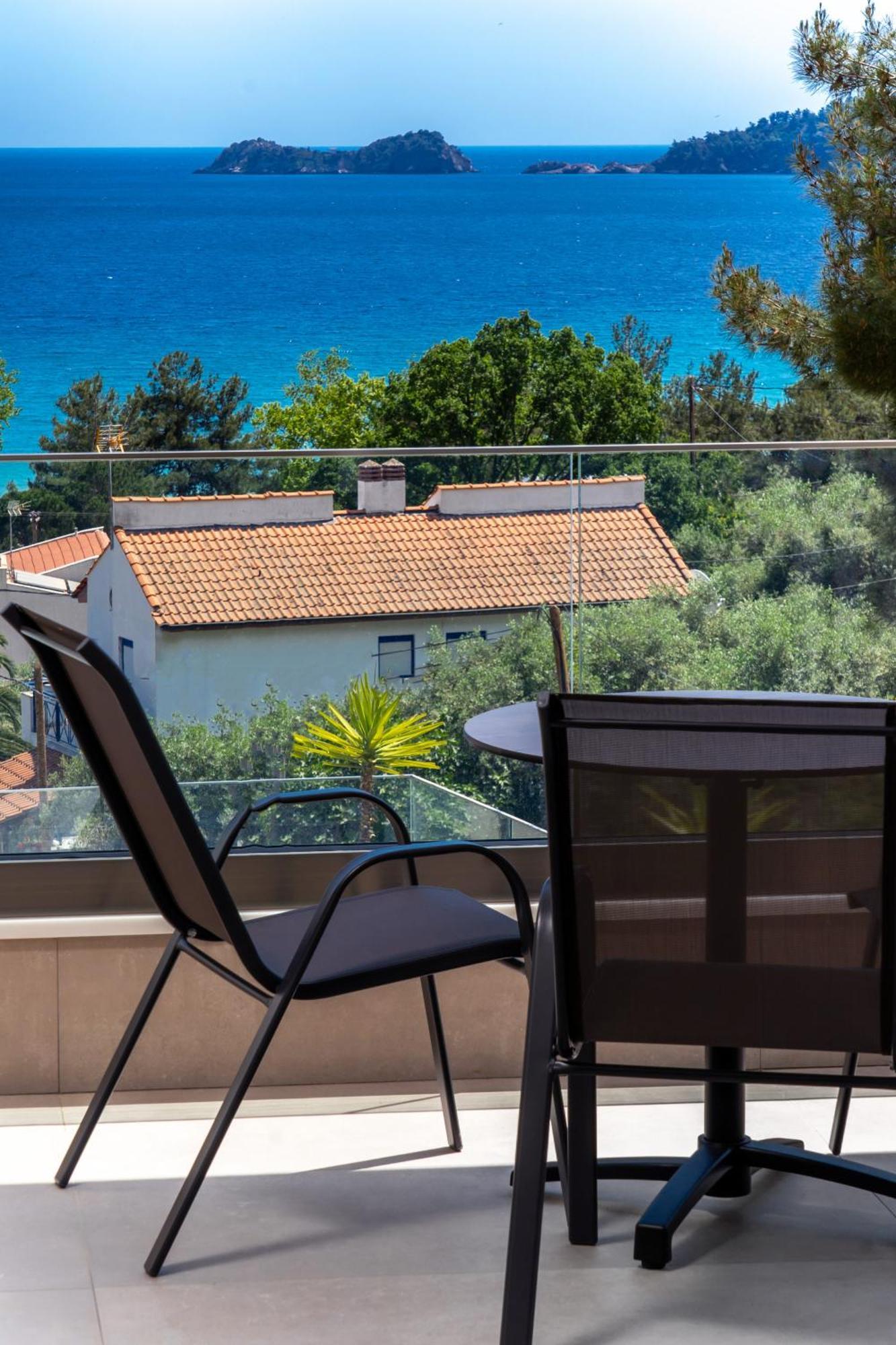 Villa Finikas Thassos Golden Beach クリッシ・アモウディア エクステリア 写真