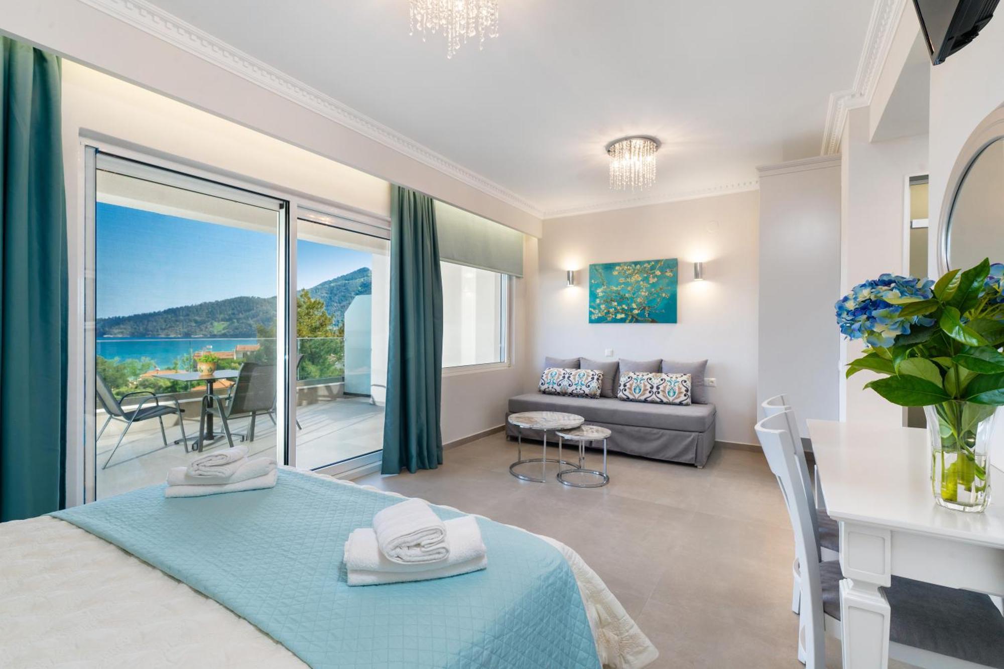 Villa Finikas Thassos Golden Beach クリッシ・アモウディア エクステリア 写真