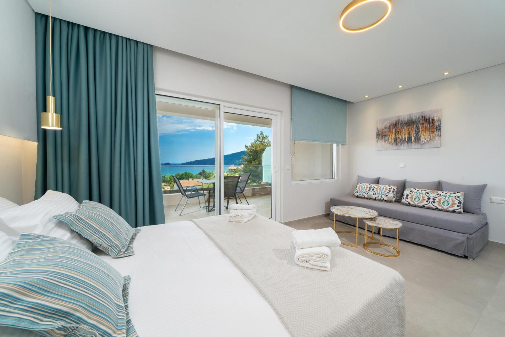 Villa Finikas Thassos Golden Beach クリッシ・アモウディア エクステリア 写真
