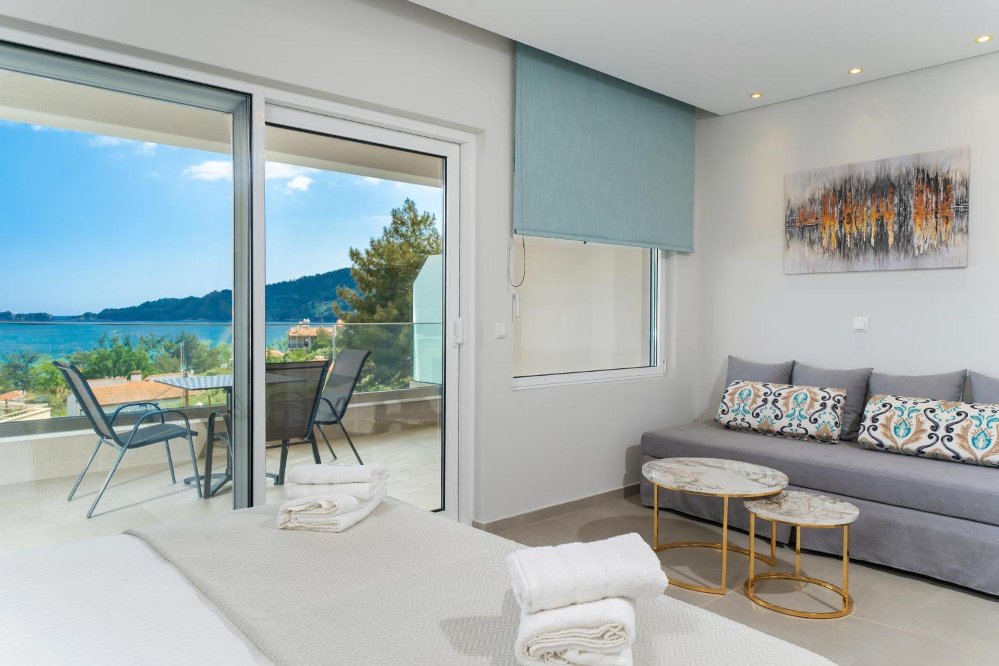 Villa Finikas Thassos Golden Beach クリッシ・アモウディア エクステリア 写真
