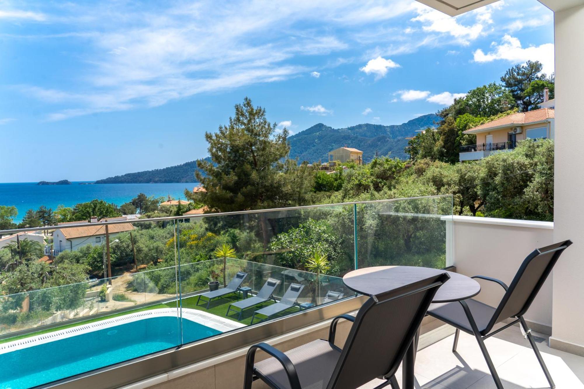 Villa Finikas Thassos Golden Beach クリッシ・アモウディア エクステリア 写真